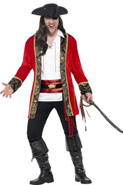 Pirate Captain Man Curves 