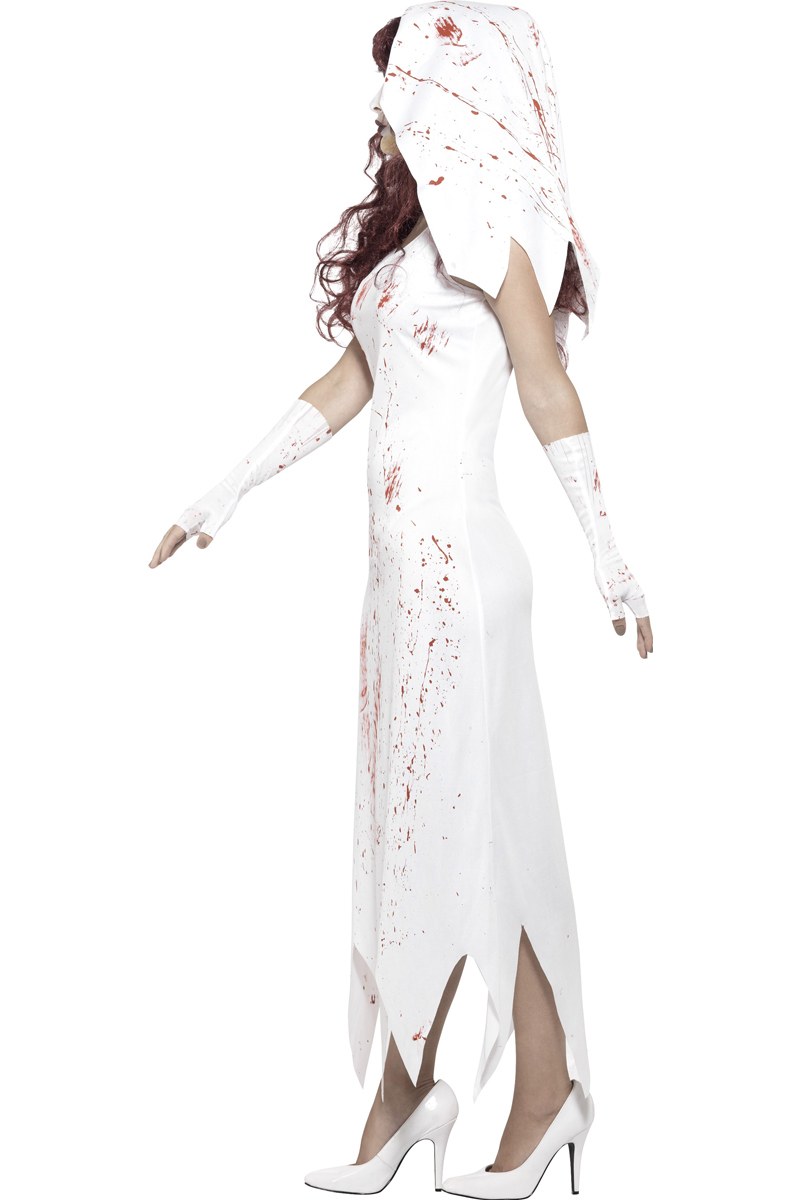 Ongekend Zombie Bruid Kostuum voor een angstaanjagende Halloween! CY-36